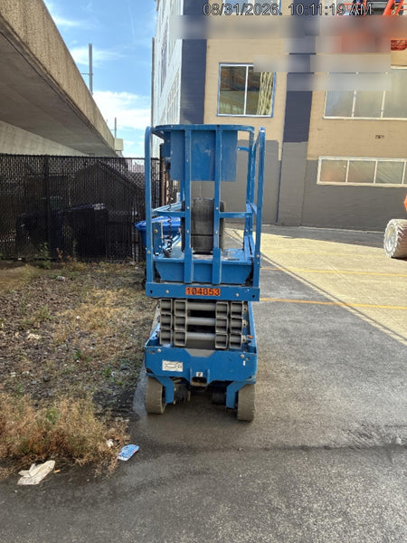 2020 Genie GS-1930 Standard Machine, 800W Inverter