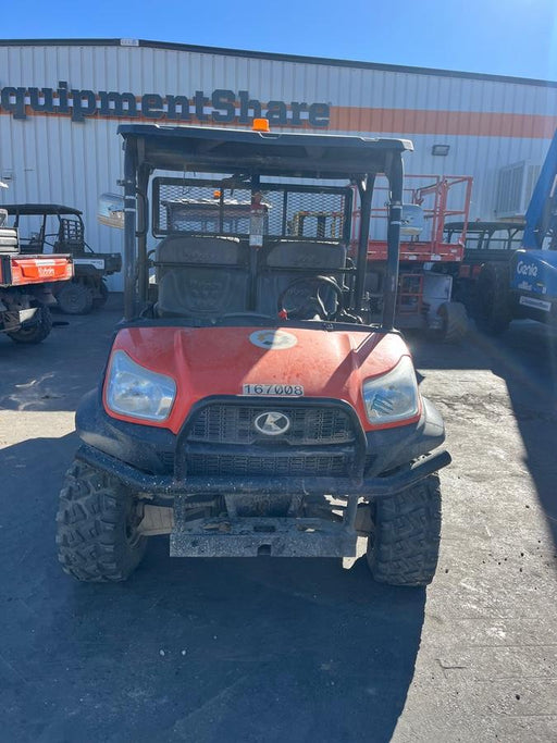 2021 Kubota RTV-X1140W-H Plastic Canopy, Windshield Acrylic Clear, LED Strobe Light, Wire Harness Kit, Back up Alarm