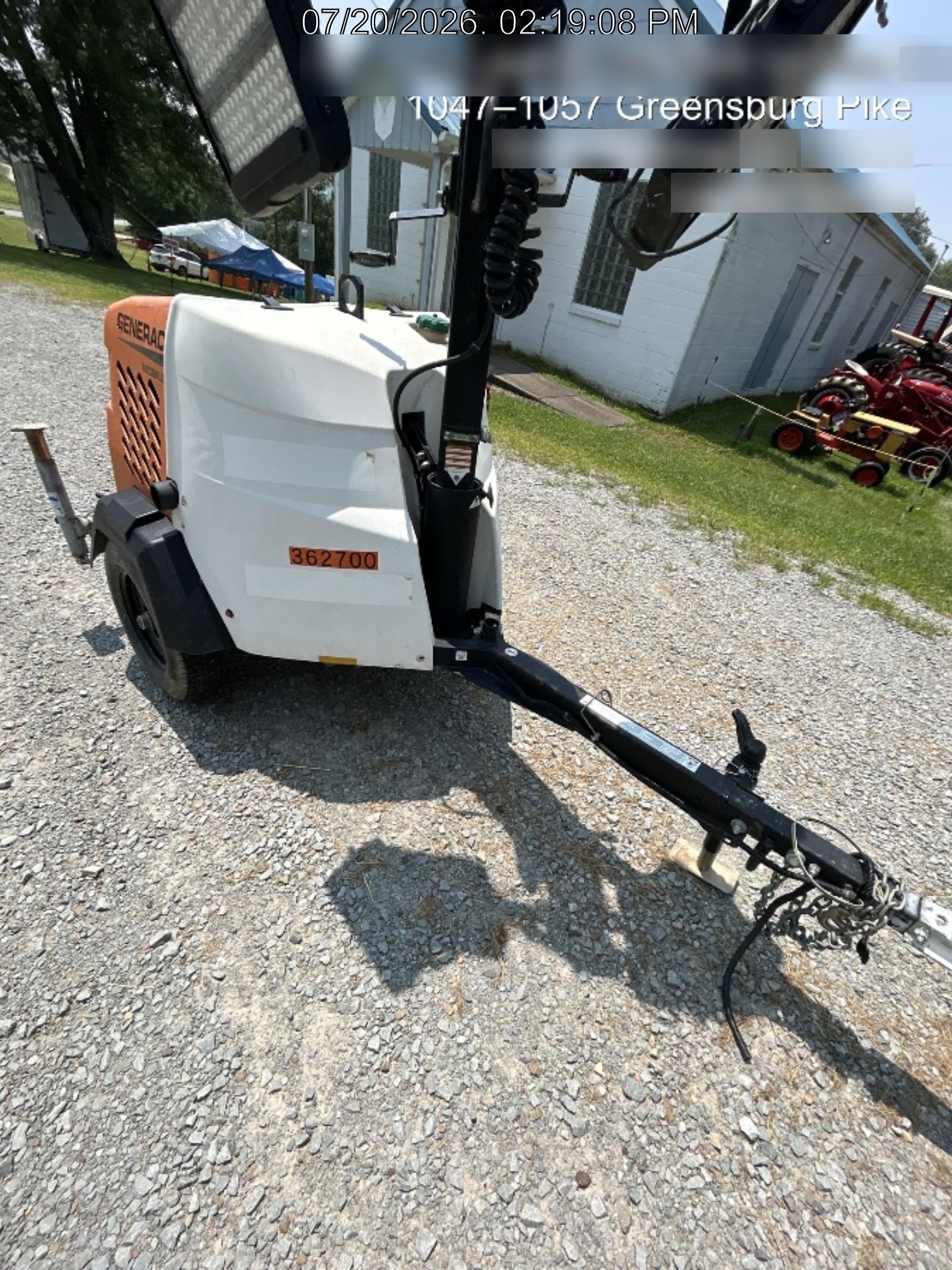 2023 Generac MLT2 Diesel, Flex Switch 120V Input, Powerzone Controller, 
(4) 320W LED Lights, 4kW Generator, 39.9 Gal Fuel Tank, 2" Ball, T3