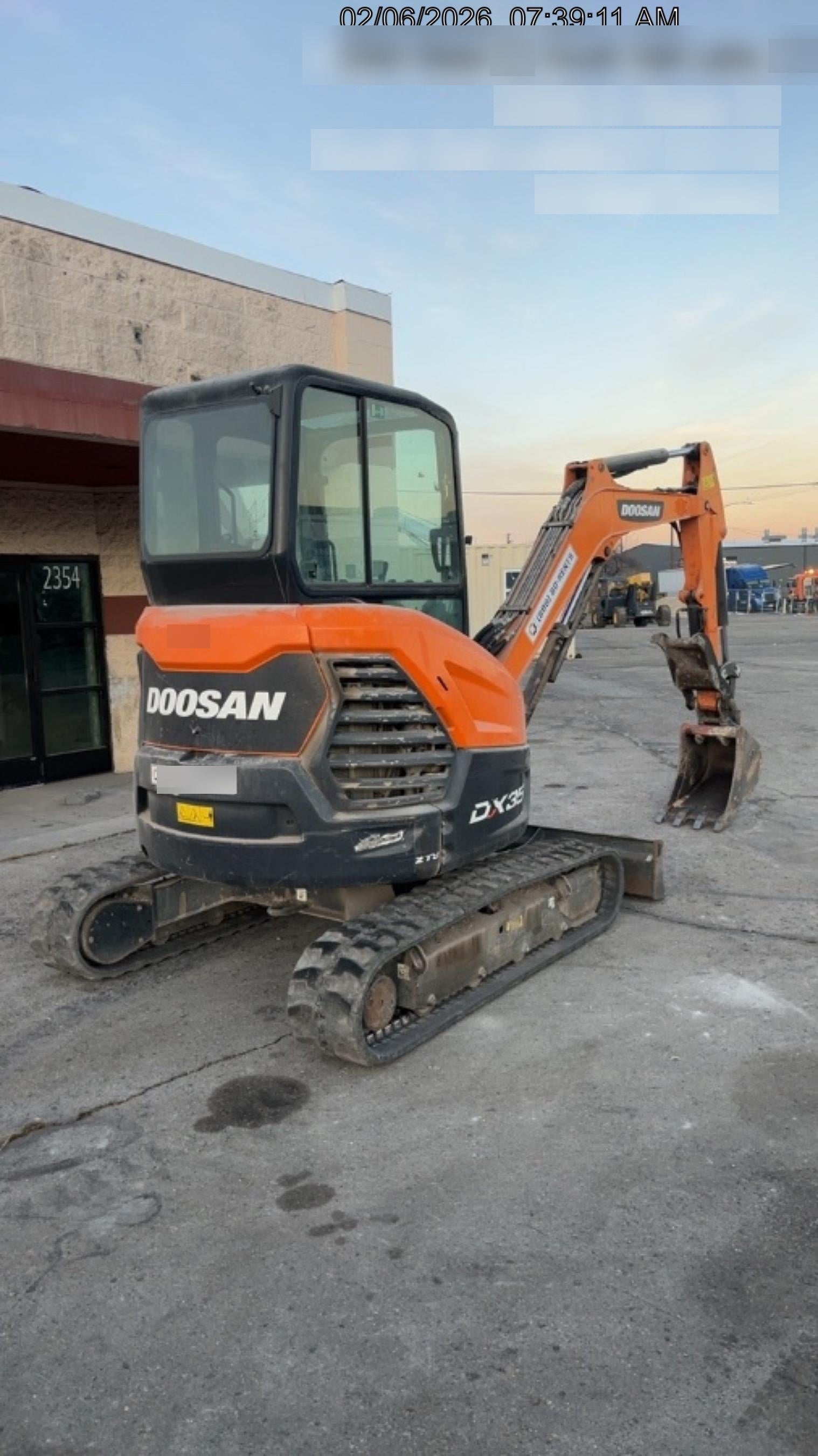2020 DOOSAN DX35-5