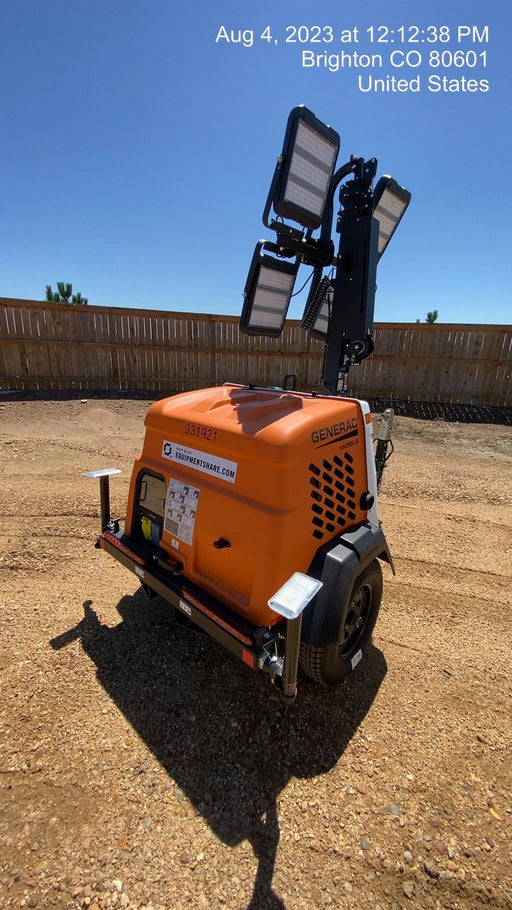 2023 Generac MLT2 Diesel, Flex Switch 120V Input, Powerzone Controller, (4) 320W LED Lights, 4kW Generator, 39.9 Gal Fuel Tank, 2" Ball, T3