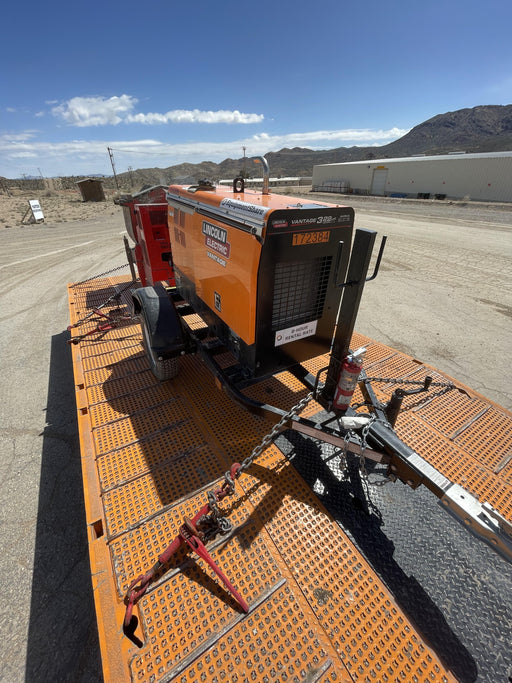 2021 Lincoln Electric Vantage 322 Vantage 322 Ready Pak 3 w/ Decals, ORANGE (includes trailer, cable rack, fender light kit) NO Telematics