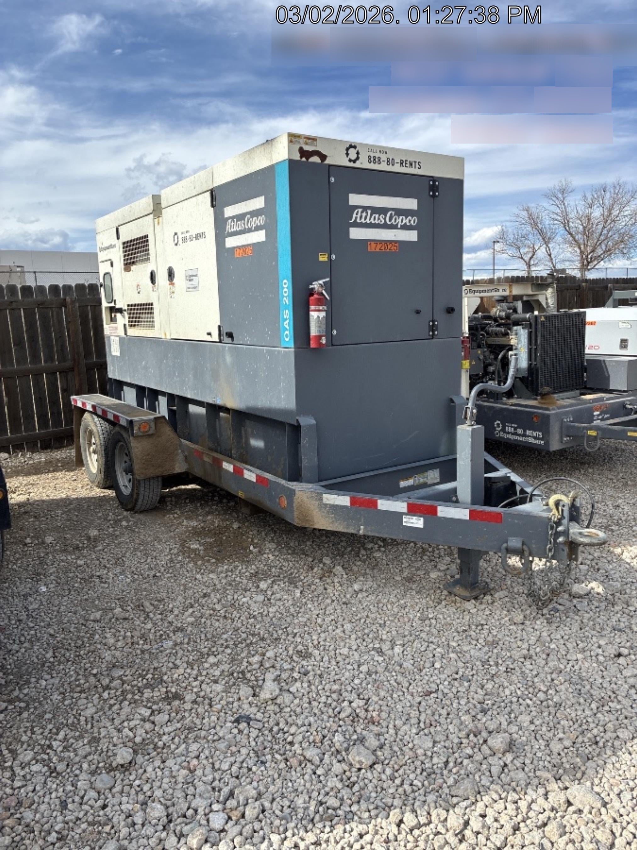 2021 ATLAS COPCO QAS200