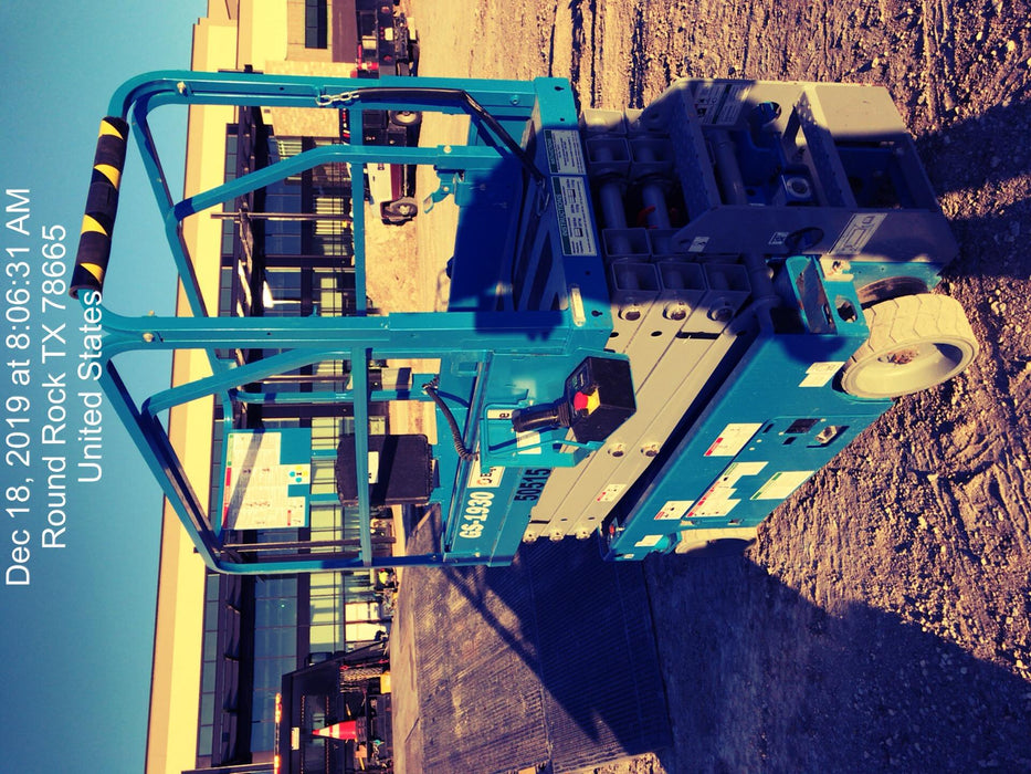 2019 Genie GS-1930 Fixed Rails with Chain Entry