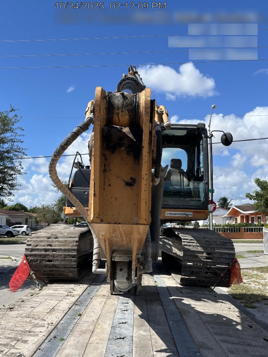 2015 Case CX210C CAB A/C, 9'-8" ARM, STEEL TRACKS, AUX HYD, THUMB