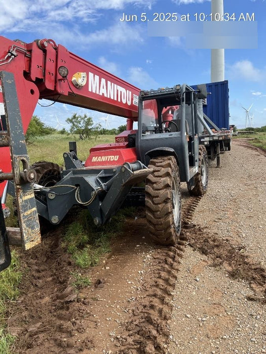 2018 Manitou MTA10055 Manitou MTA10055 - Canopy, Worklights, Beacon, 66" Carriage, 60" Forks, Solid Tires, Aux Hydraulics