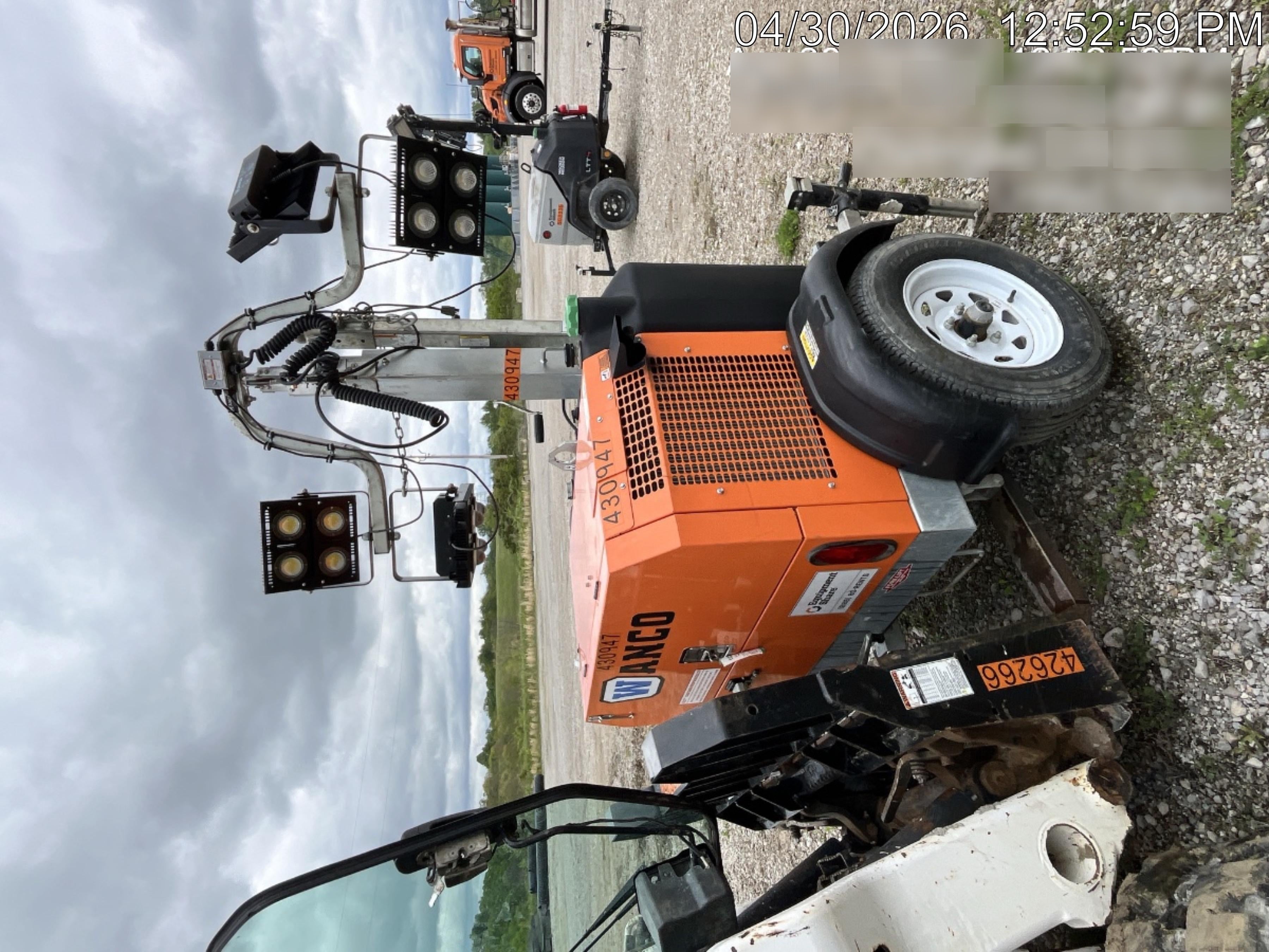 2024 Wanco WLTT-4MM4K Diesel, Deep Sea Controller, Shore Power Plug, Auto Start, (4) 350W LED Floodlights, 4kW Generator, 60 Gal Fuel Tank, 2" Ball, T3