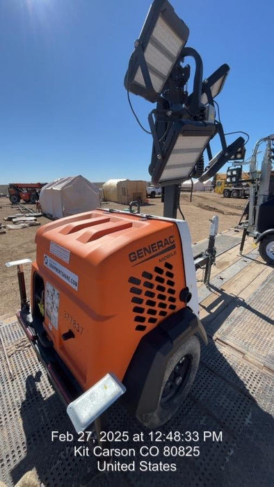 2023 Generac MLT2 Diesel, Flex Switch 120V Input, Powerzone Controller, 
(4) 320W LED Lights, 4kW Generator, 39.9 Gal Fuel Tank, 2" Ball, T3
