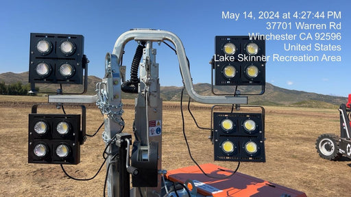 2024 Wanco WLTT-4MM4K Diesel, Deep Sea Controller, Shore Power Plug, Auto Start, (4) 350W LED Floodlights, 4kW Generator, 60 Gal Fuel Tank, 2" Ball, T3