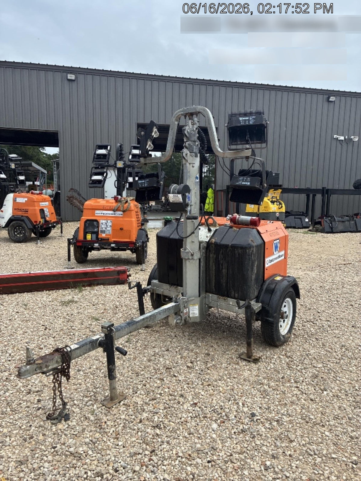 2024 Wanco WLTT-4MM4K Diesel, Deep Sea Controller, Shore Power Plug, Auto Start, (4) 350W LED Floodlights, 4kW Generator, 60 Gal Fuel Tank, 2" Ball, T3