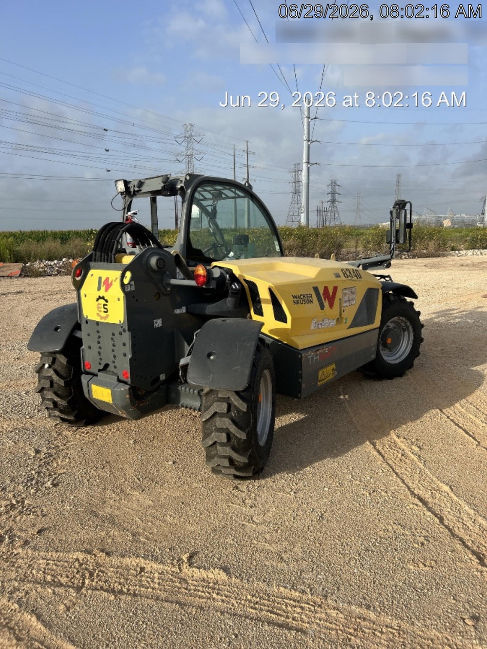 2018 WACKER NEUSON TH627