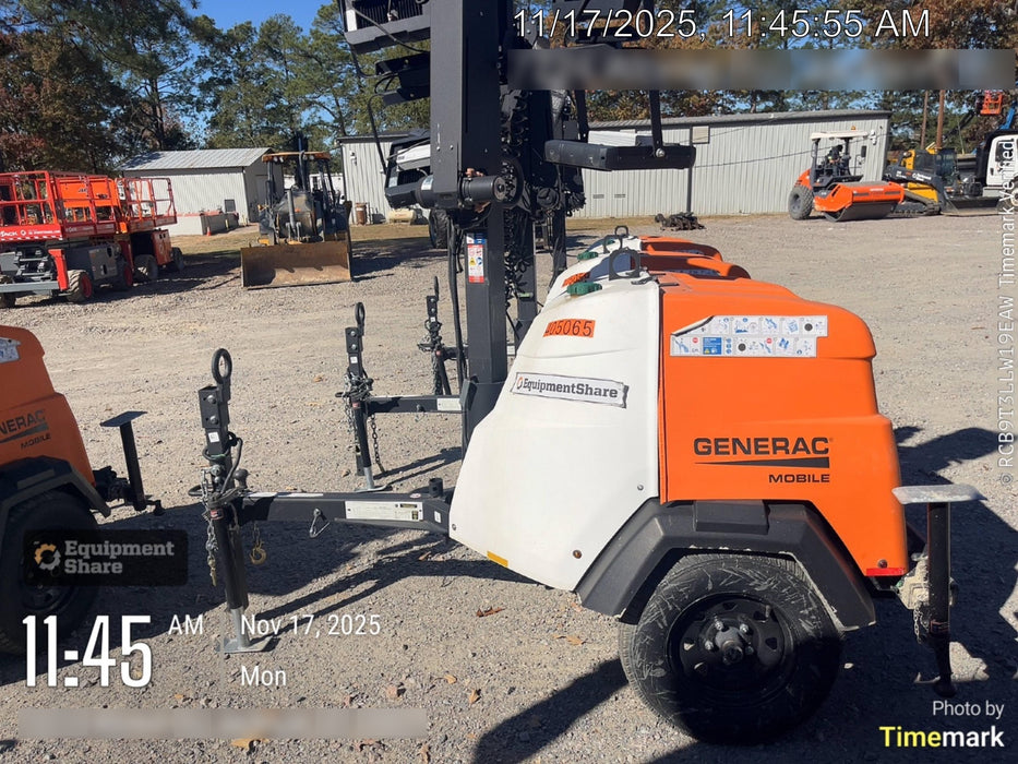 2024 Generac MLT6SKDS-STD4 ELEC WINCH Diesel, Electric Winch Mast, Powerzone Controller, (4) 320W LED Lights, 4kW Generator, 39.9 Gal Fuel Tank, 2" Ball, T3