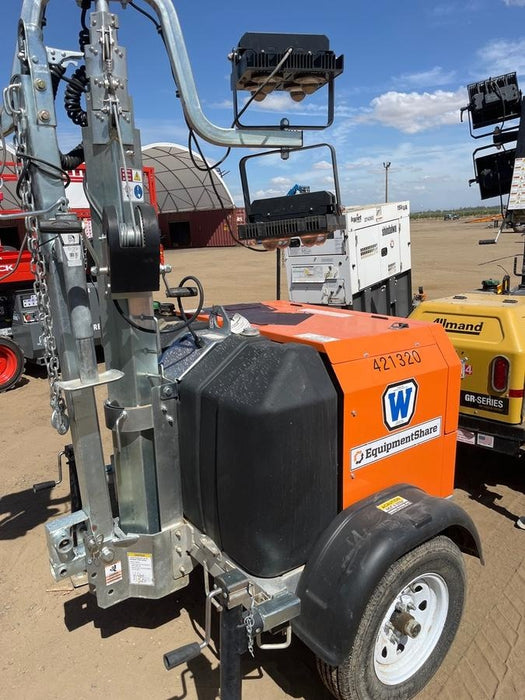 2024 Wanco WLTT-4MM4K Diesel, Deep Sea Controller, Shore Power Plug, Auto Start, (4) 350W LED Floodlights, 4kW Generator, 60 Gal Fuel Tank, 2" Ball, T3