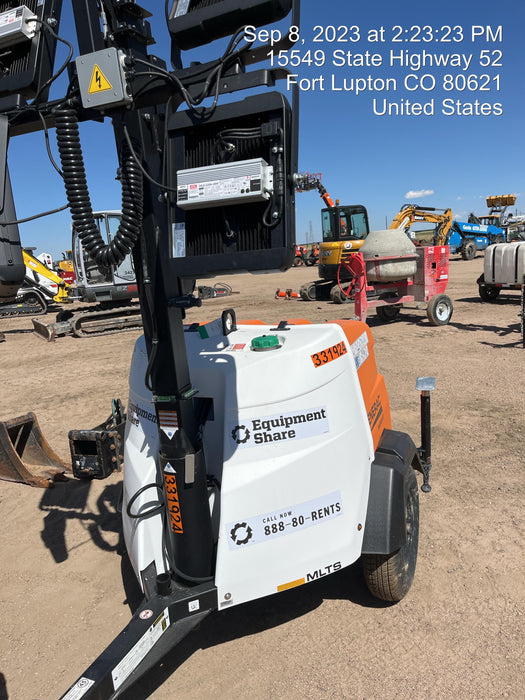 2023 Generac MLT2 Diesel, Flex Switch 120V Input, Powerzone Controller, (4) 320W LED Lights, 4kW Generator, 39.9 Gal Fuel Tank, 2" Ball, T3