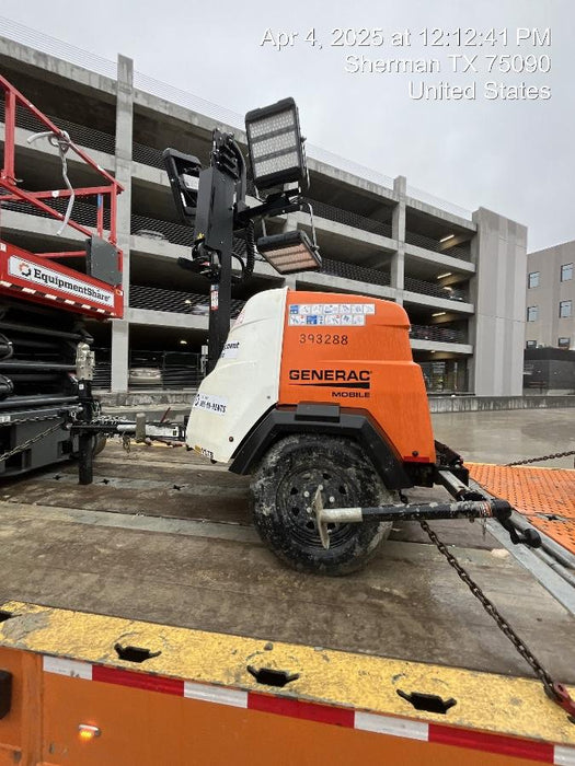 2024 Generac MLT2 Diesel, Flex Switch 120V Input, Powerzone Controller, 
(4) 320W LED Lights, 4kW Generator, 39.9 Gal Fuel Tank, 2" Ball, T3