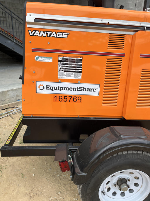 2021 Lincoln Electric Vantage 549X Ready Pak 3, ORANGE (includes trailer, cable rack, fender light kit)