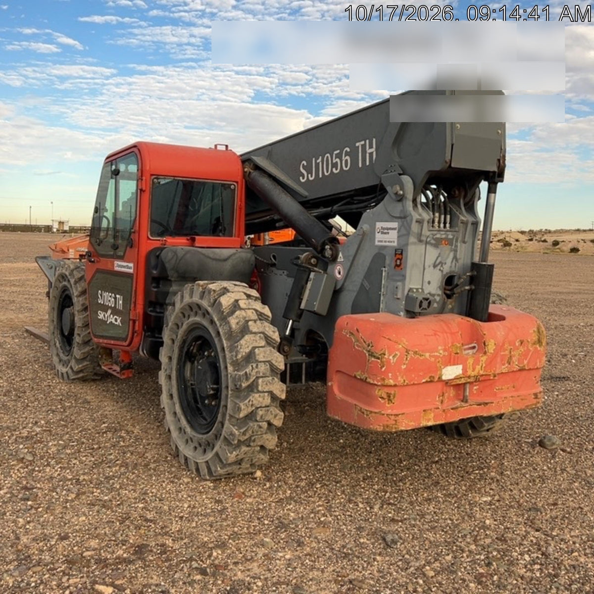 2016 Skyjack SJ1056 TH Skyjack 1056TH Telehandler