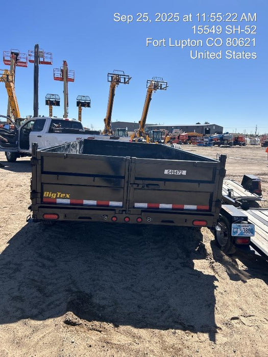 2025 BIG TEX TRAILER 16LP-14BK6SIRPD