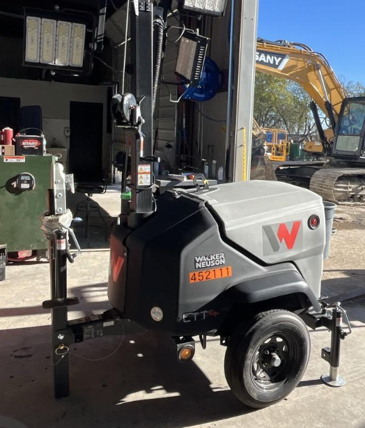 2024 Wacker Neuson LTT4 Diesel, Kohler KDW702, Deep Sea Controller, Auto Start, LED 320W, Bypass Outlet, T3