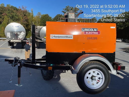 2022 Lincoln Electric LE400 Kubota V1505, Trlr, Cable Rack, Light Kit, ES Decals, T3