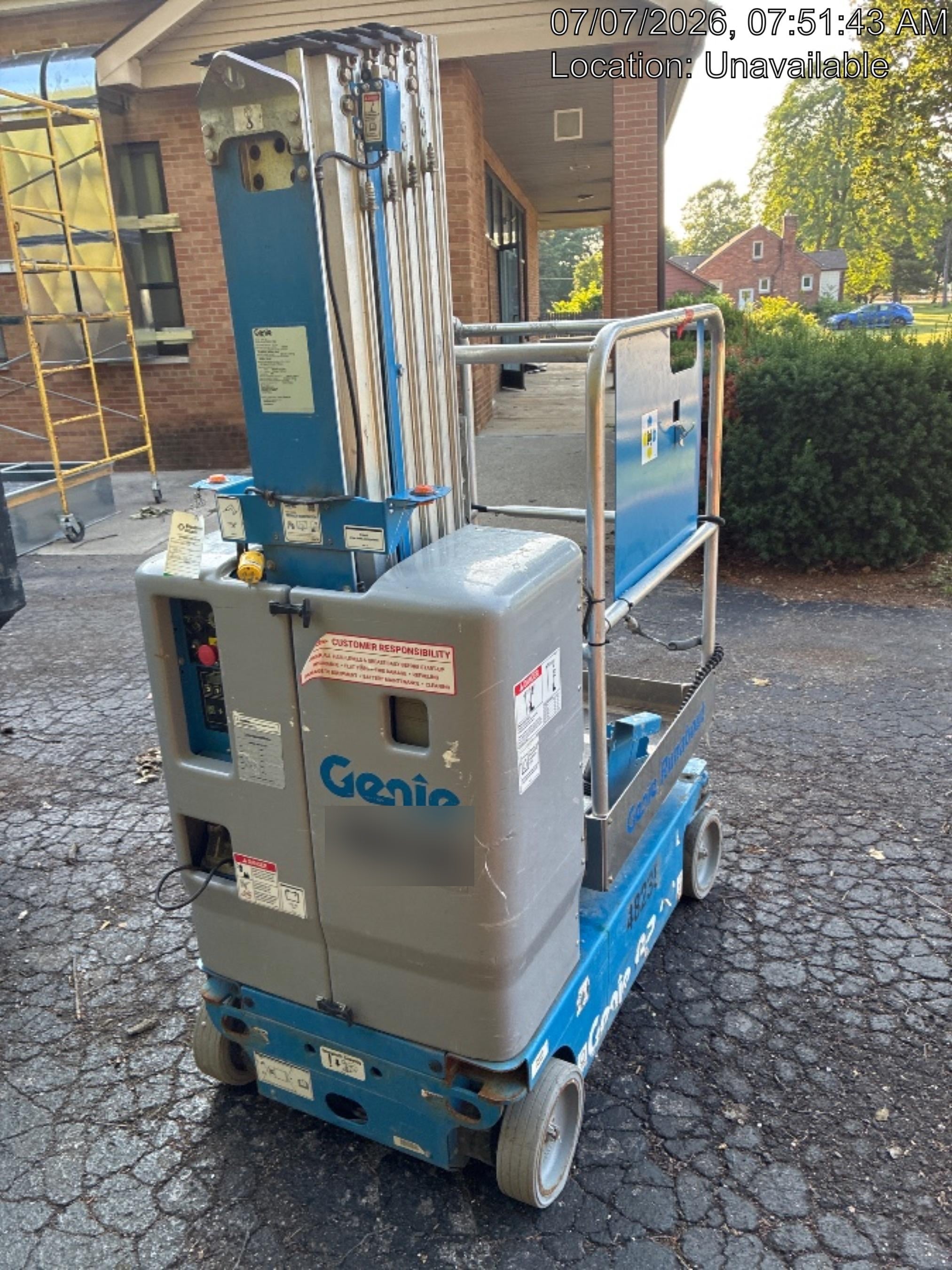 2019 GENIE GR-20