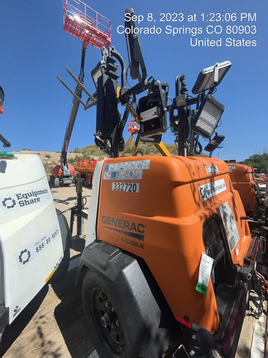 2023 Generac MLT2 Diesel, Flex Switch 120V Input, Powerzone Controller, (4) 320W LED Lights, 4kW Generator, 39.9 Gal Fuel Tank, 2" Ball, T3