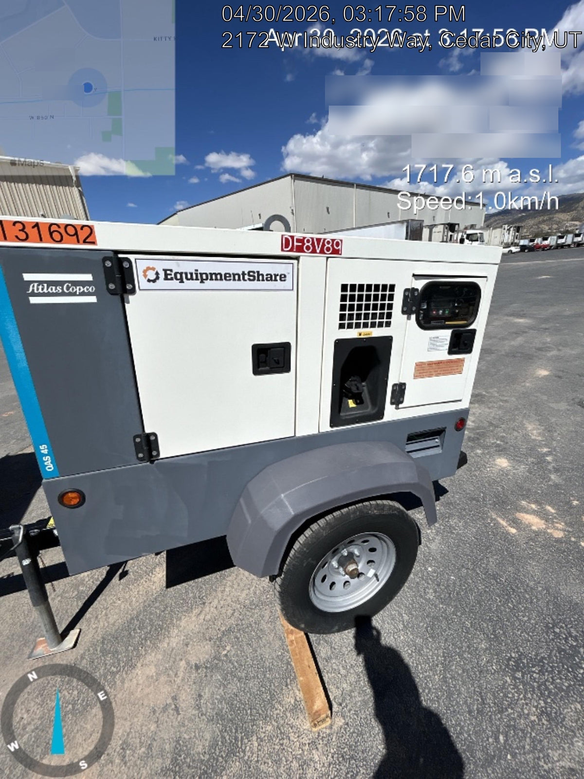 2021 ATLAS COPCO QAS45
