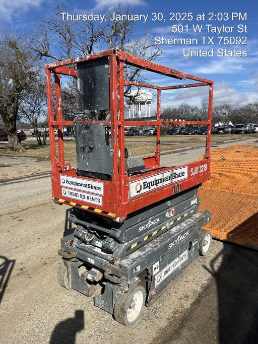 2016 Skyjack SJIII-3219 19' Electric Scissor Lift