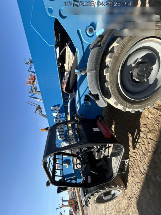 2018 Genie GTH-844 Genie GTH-844D w/Open ROPS, FF Tires, Work Light/Beacon, 60" Carriage and Forks