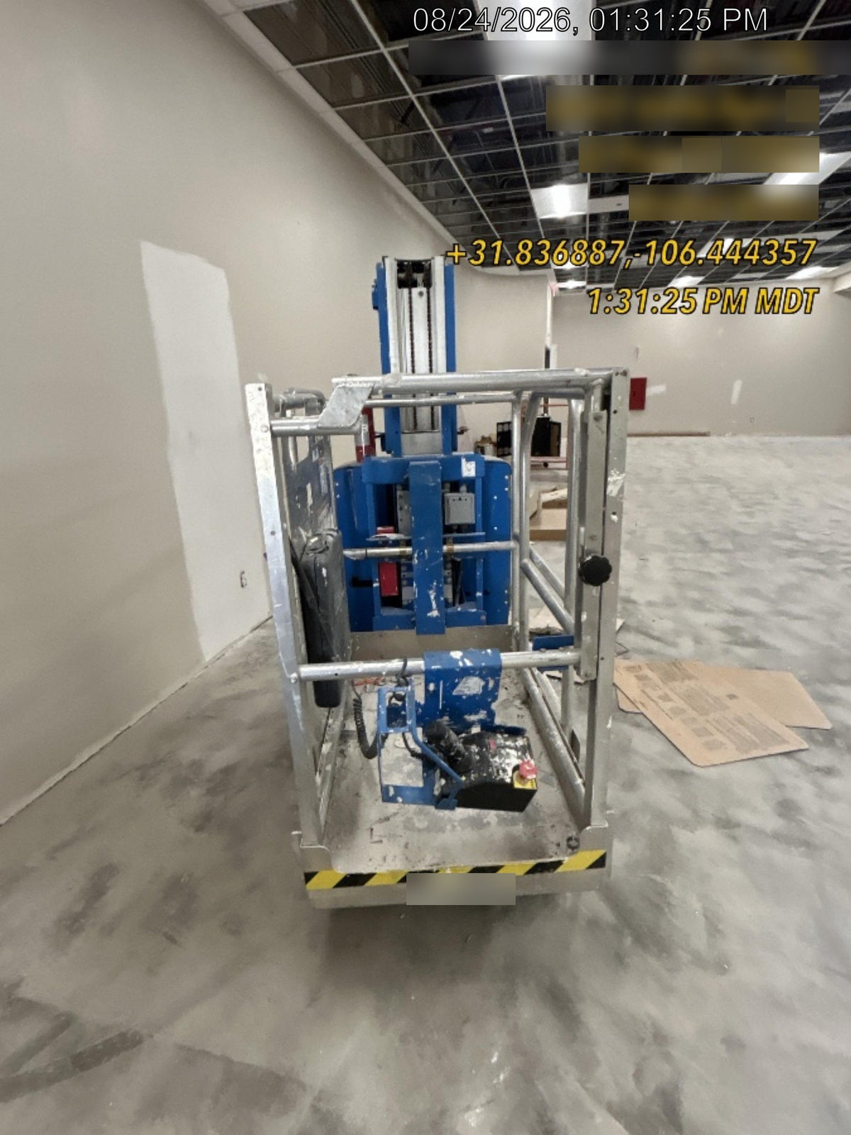 2020 Genie GS-1930 Solid Non Marking Tires, Beacon, Folding rails with half height swing gate