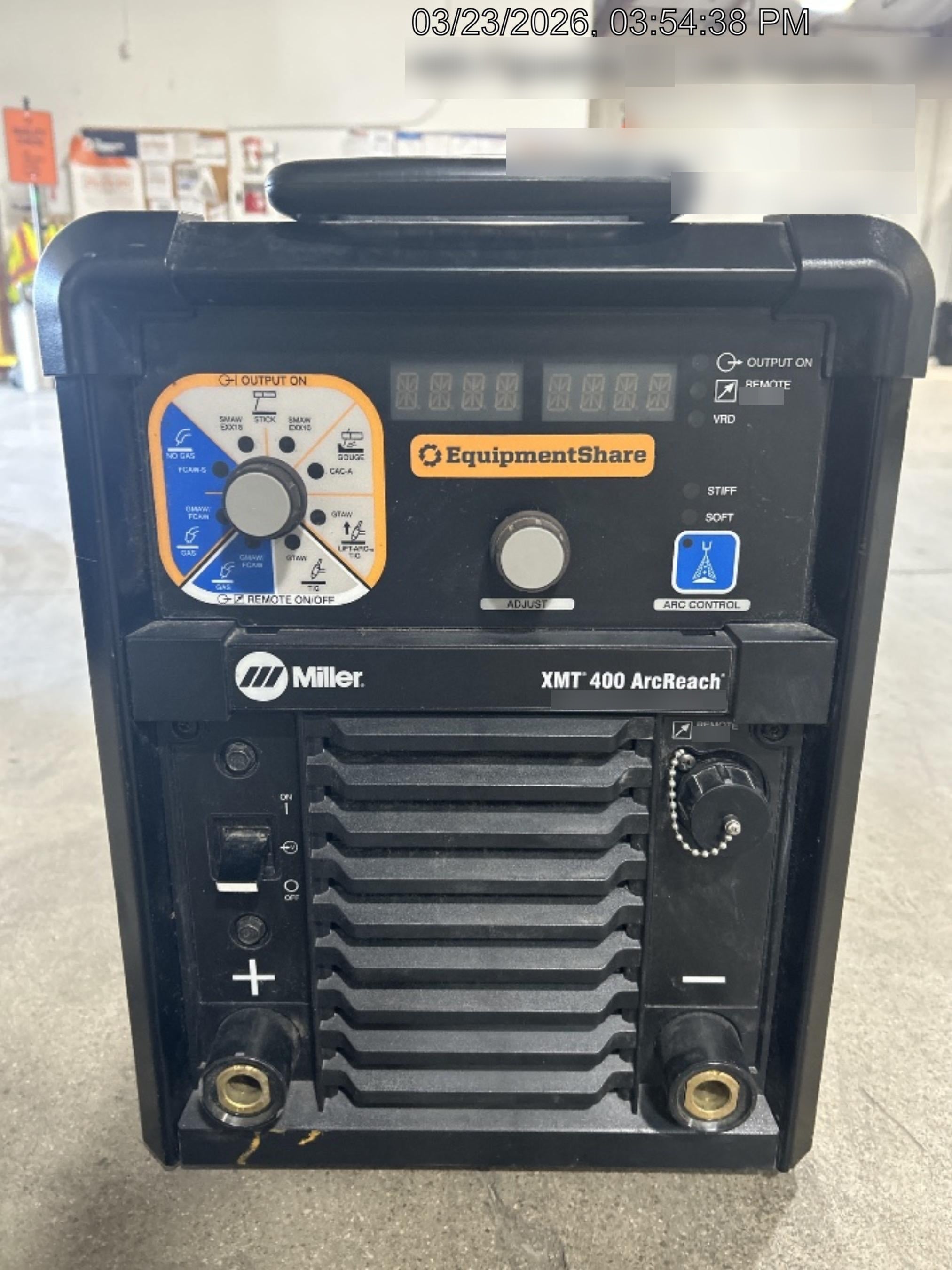 2025 MILLER ELECTRIC XMT 400