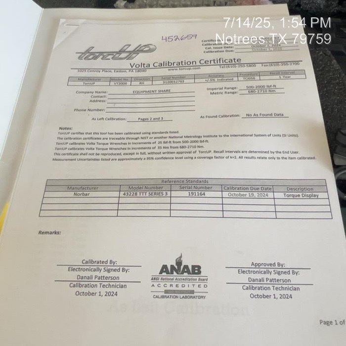 2024 TORCUP VT-2000KIT