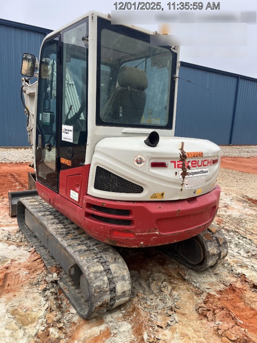 2020 Takeuchi TB250-2C Cab/Heat/Air, Rubber Tracks, Manual TAG QC