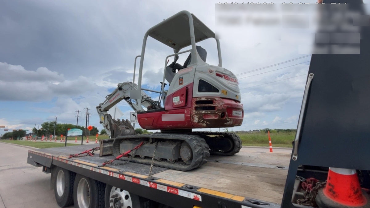 2020 Takeuchi TB235-2R Canopy, Rubber Tracks, Manual TAG QC