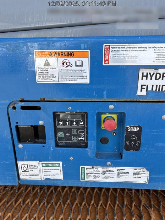 2019 Genie GS-2646 folding rails with full height swing gate