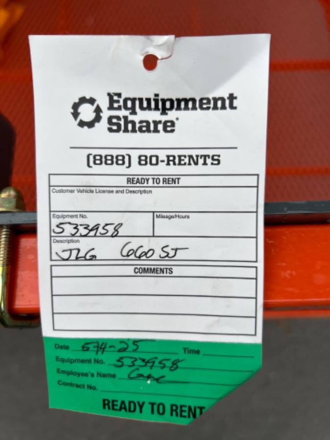 2025 JLG 660SJ