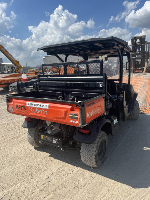 2022 Kubota RTV-X1140W-H Plastic Canopy, Windshield Acrylic Clear, LED Strobe Light, Wire Harness Kit, Back up Alarm
