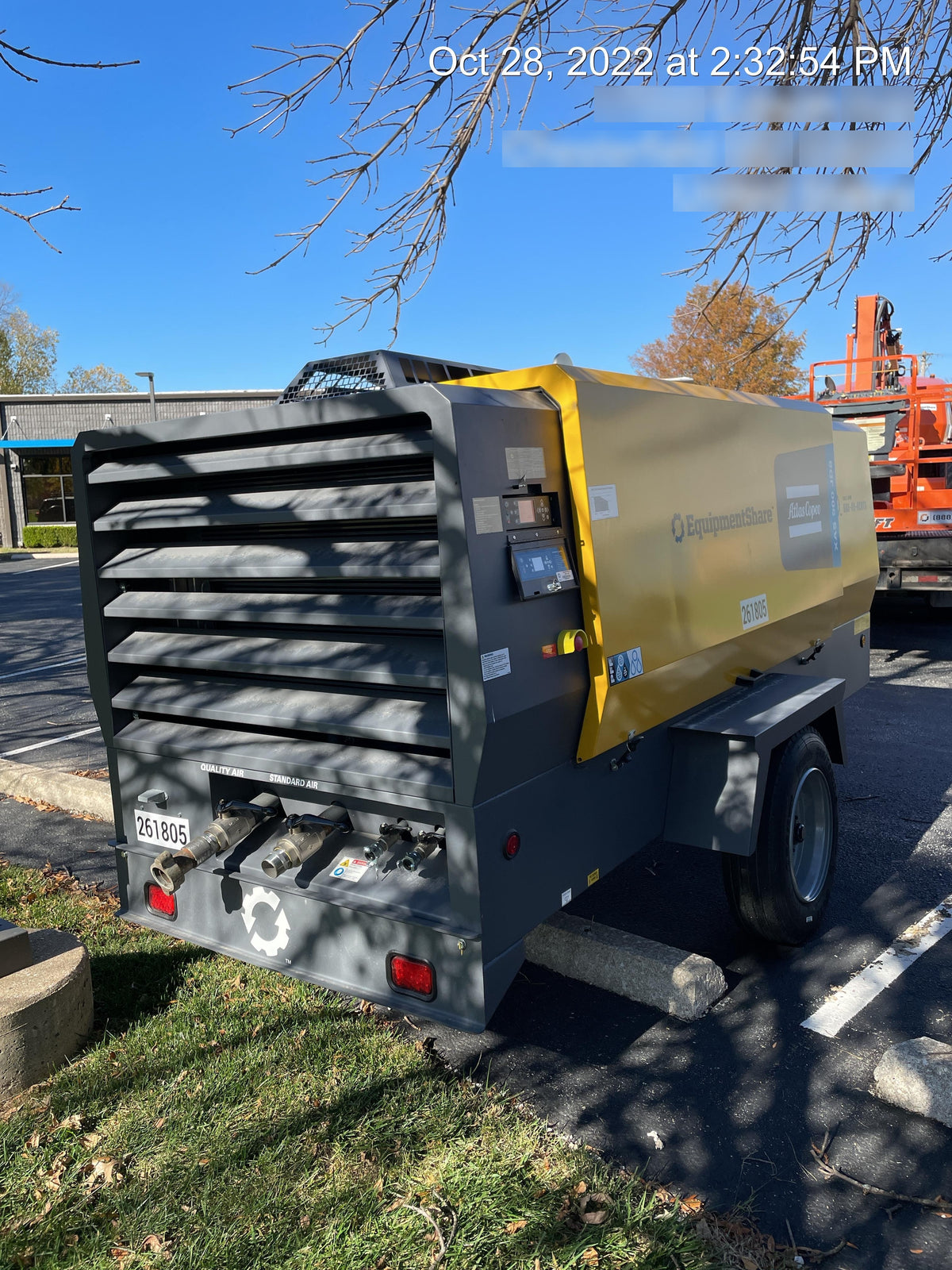 2022 ATLAS COPCO XAS 900