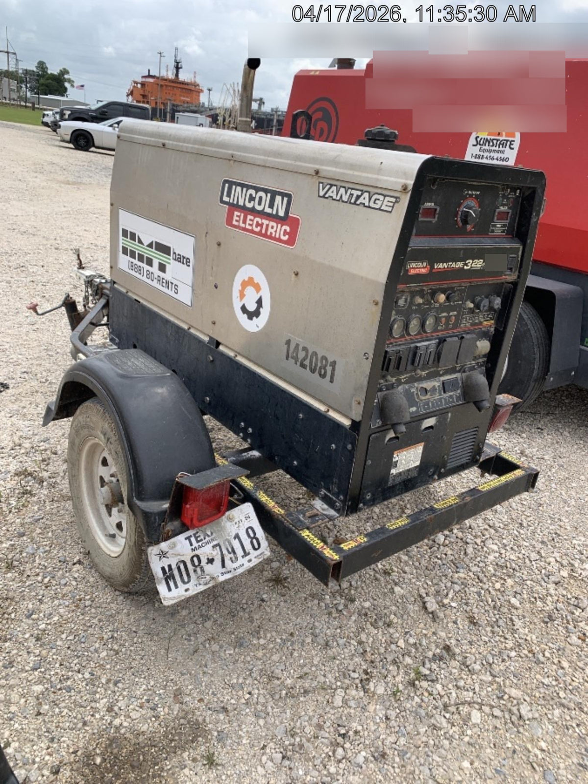 2021 Lincoln Electric Vantage 322 Ready Pak 3