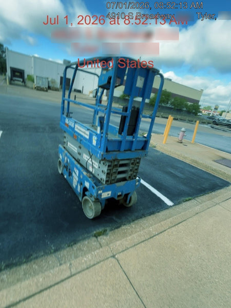 2019 Genie GS-1930 Fixed Rails with Chain Entry
