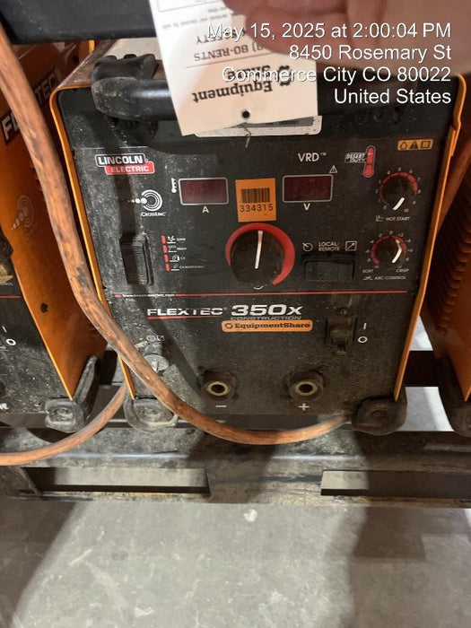 2023 LINCOLN ELECTRIC FLEXTEC 350X