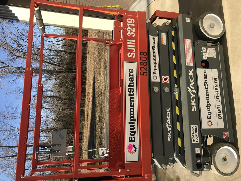 2019 Skyjack SJIII-3219 Standard Options, Trojan Batteries