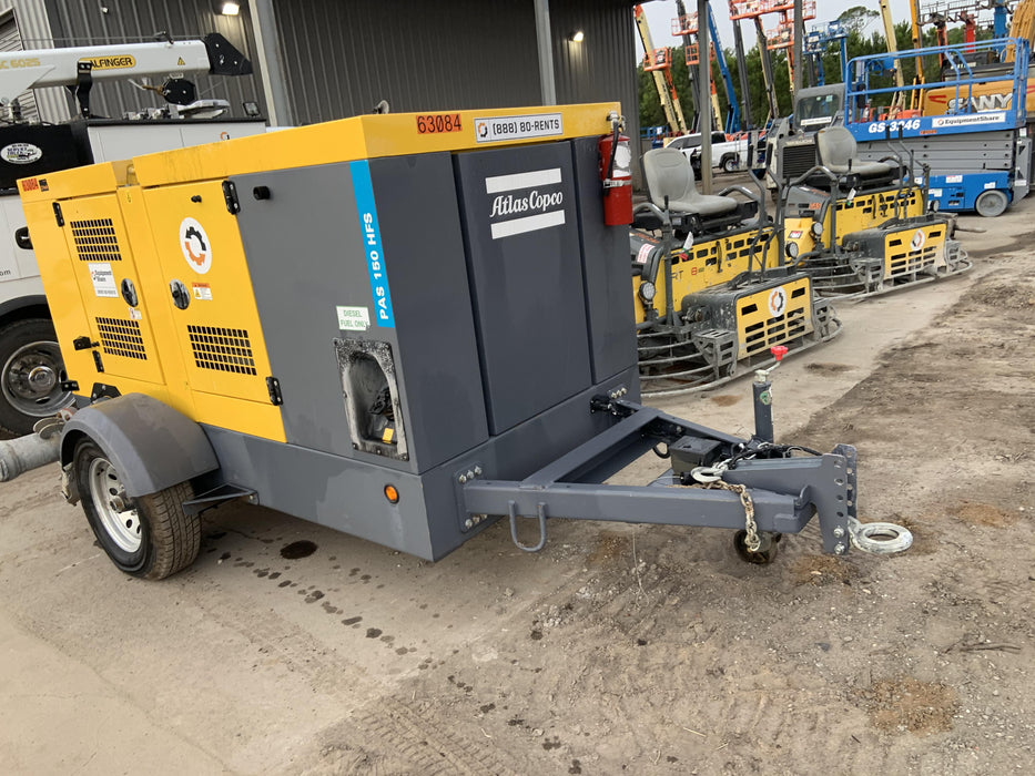 2020 ATLAS COPCO PAS 150 HF CS Enclosed