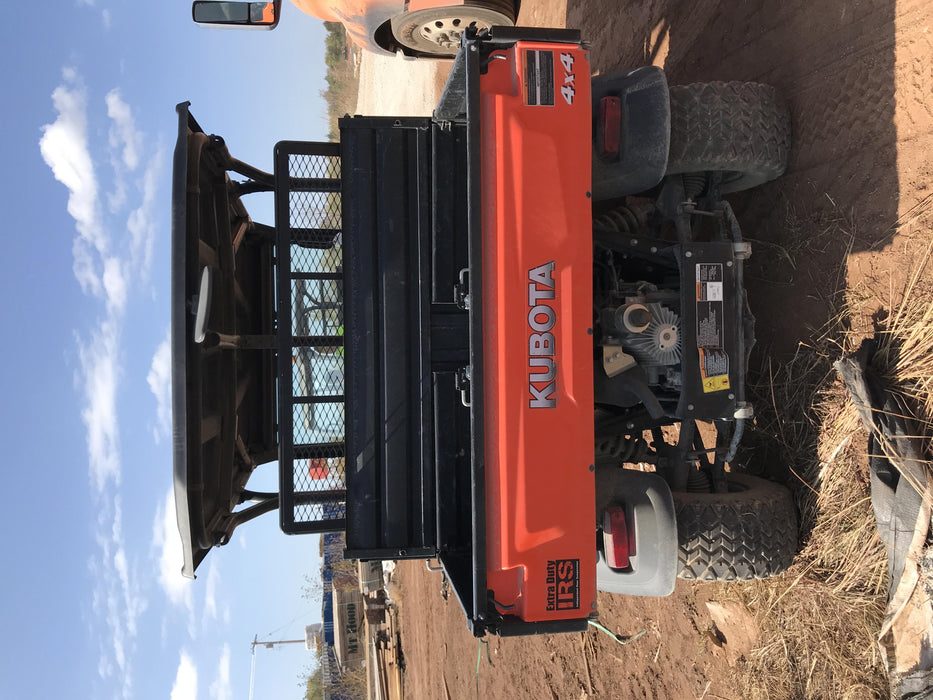 2019 Kubota RTV-X1140W-H 4wd Utility Cart, LED Strobe, Windshield Tempered Glass, Plastic Canopy, Wire Harness Kit, Backup Alarm