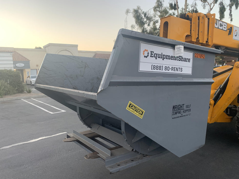 2021 GLOBAL 4cy Self-Dump Hopper w/Poly Caster Kit Global