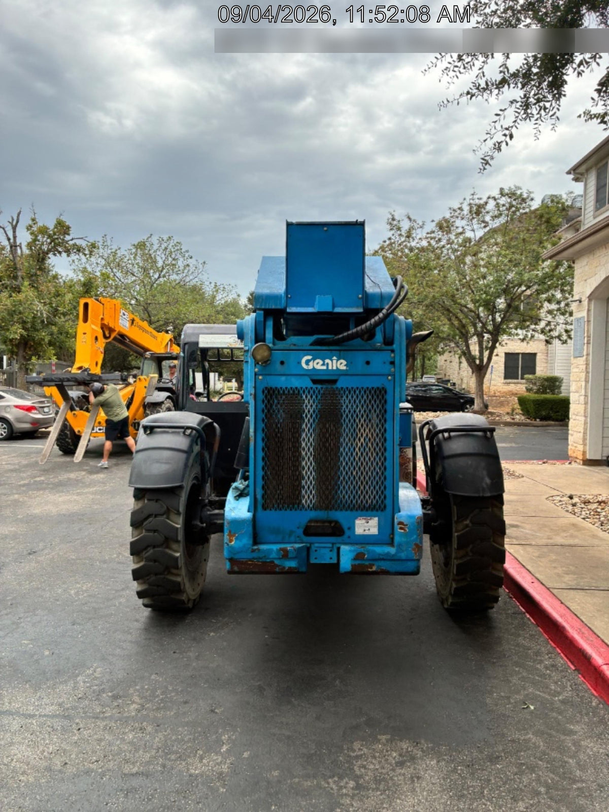 2017 Genie GTH-1056 Genie GTH1056, Solid Tires, 60" carriage, Light Kit, Open ROPS