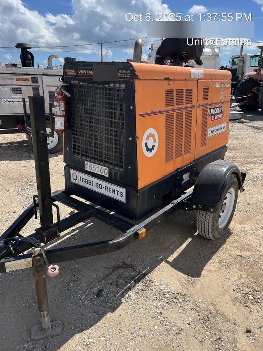 2021 Lincoln Electric Vantage 549X Ready Pak 3, ORANGE (includes trailer, cable rack, fender light kit)