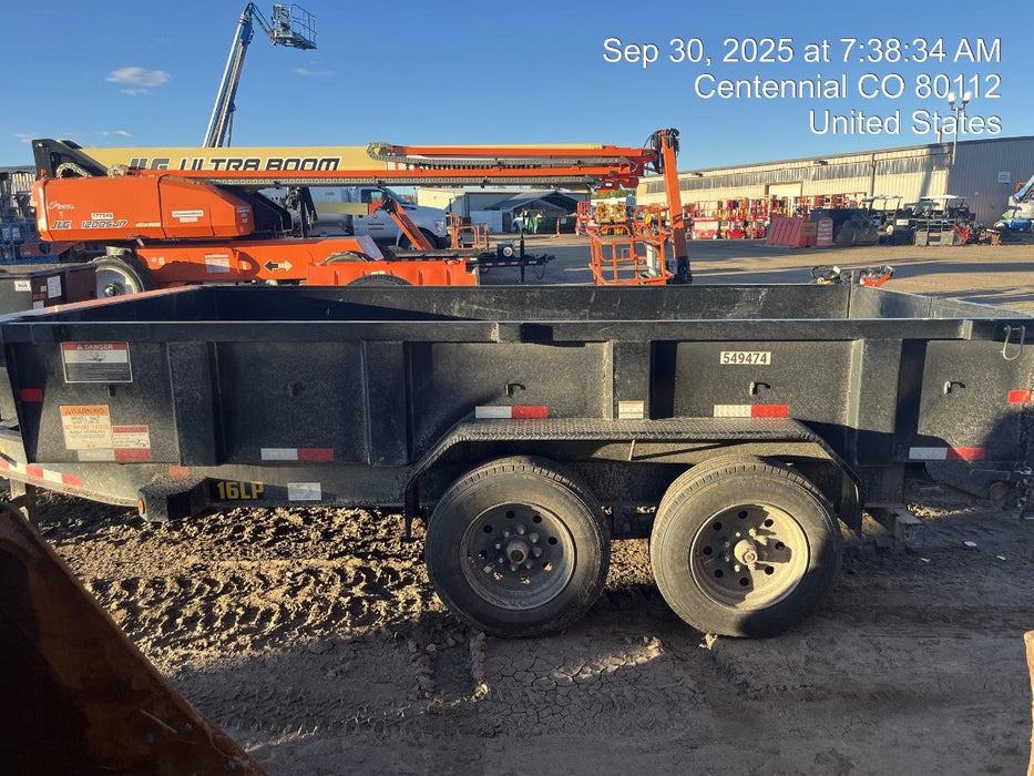 2025 BIG TEX TRAILER 16LP-14BK6SIRPD