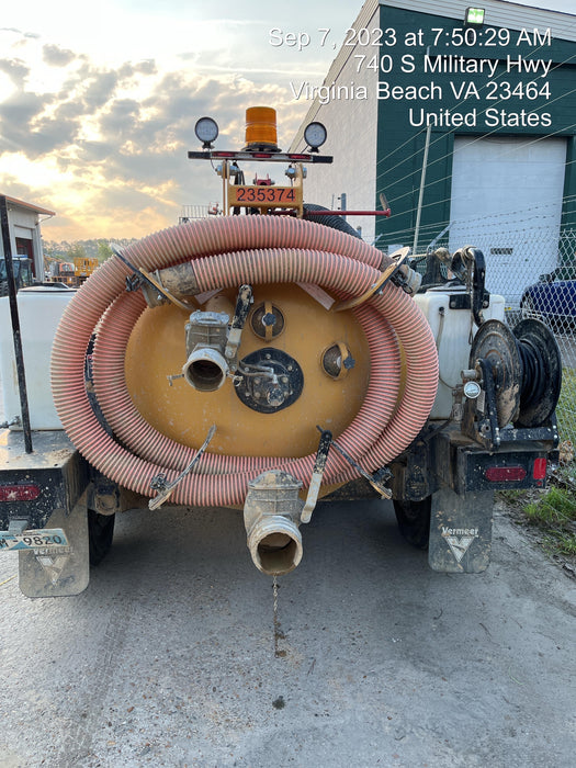 2022 Vac-Tron LP573XDT T4 Koehler Diesel Engine, 500 Gallon Debris Tank, x2 100 Gallon Water Tanks