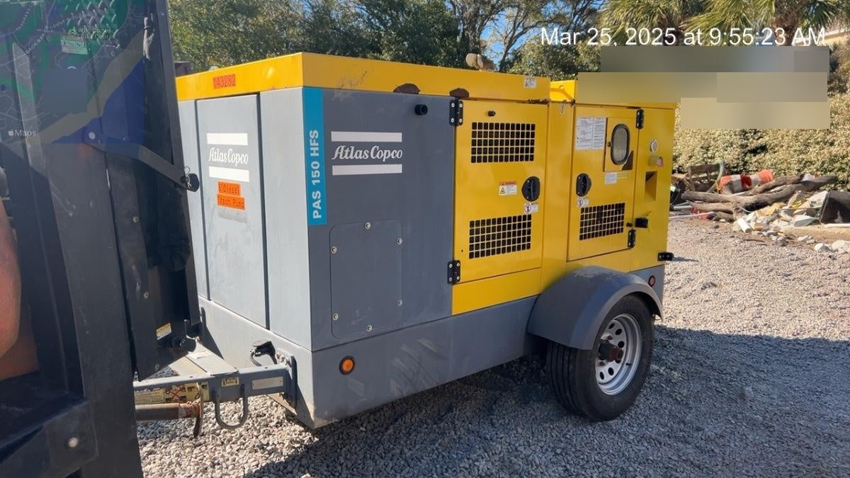 2021 ATLAS COPCO PAS 150 HF CS Enclosed